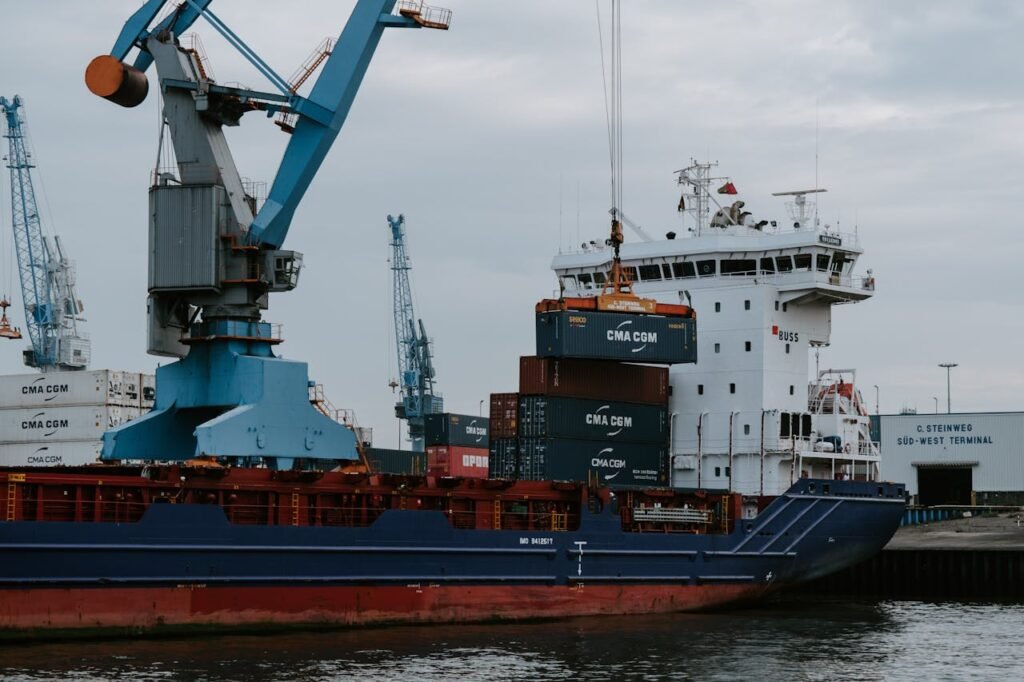 container ship