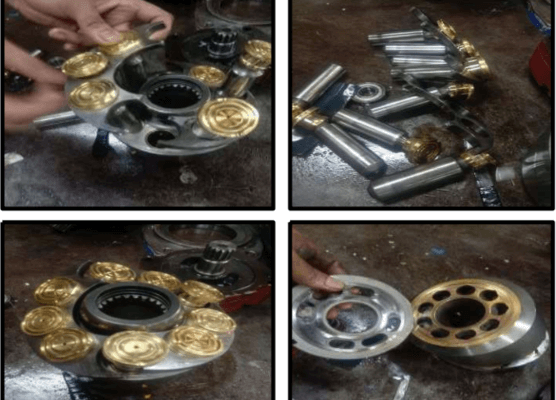hydraulic system header
